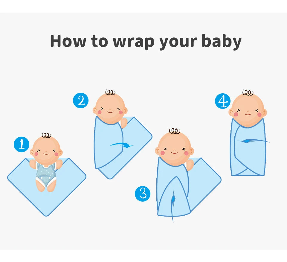 Baby Swaddle Wrap Blankets Knit Newborn Boys Girls Month Stroller Bedding Sleep Covers Stuff Solid 90*70cm Infant Receiving Mats